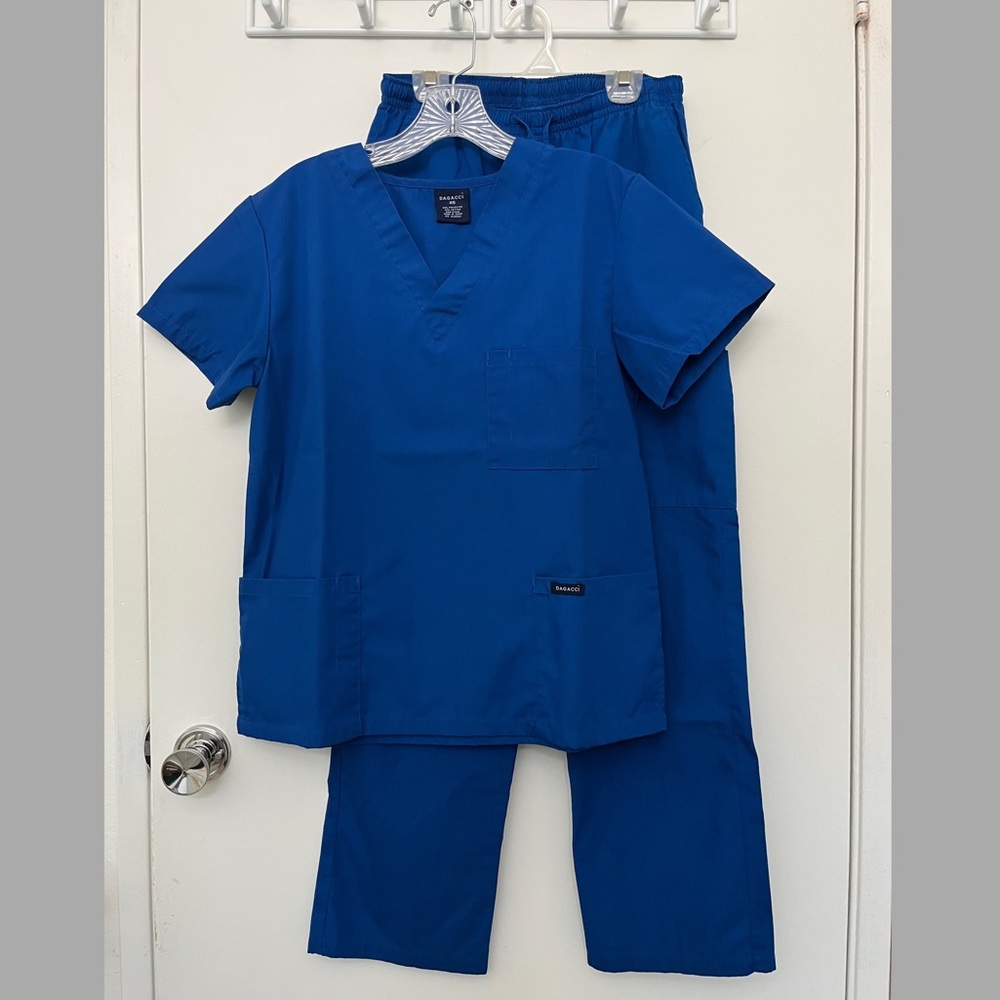 Blue Dagacci Scrub Set